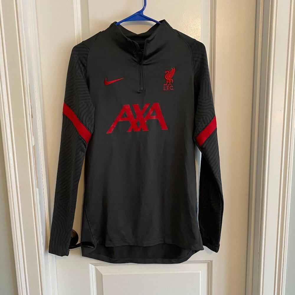 Nike Liverpool AXA Quarterzip Pullover